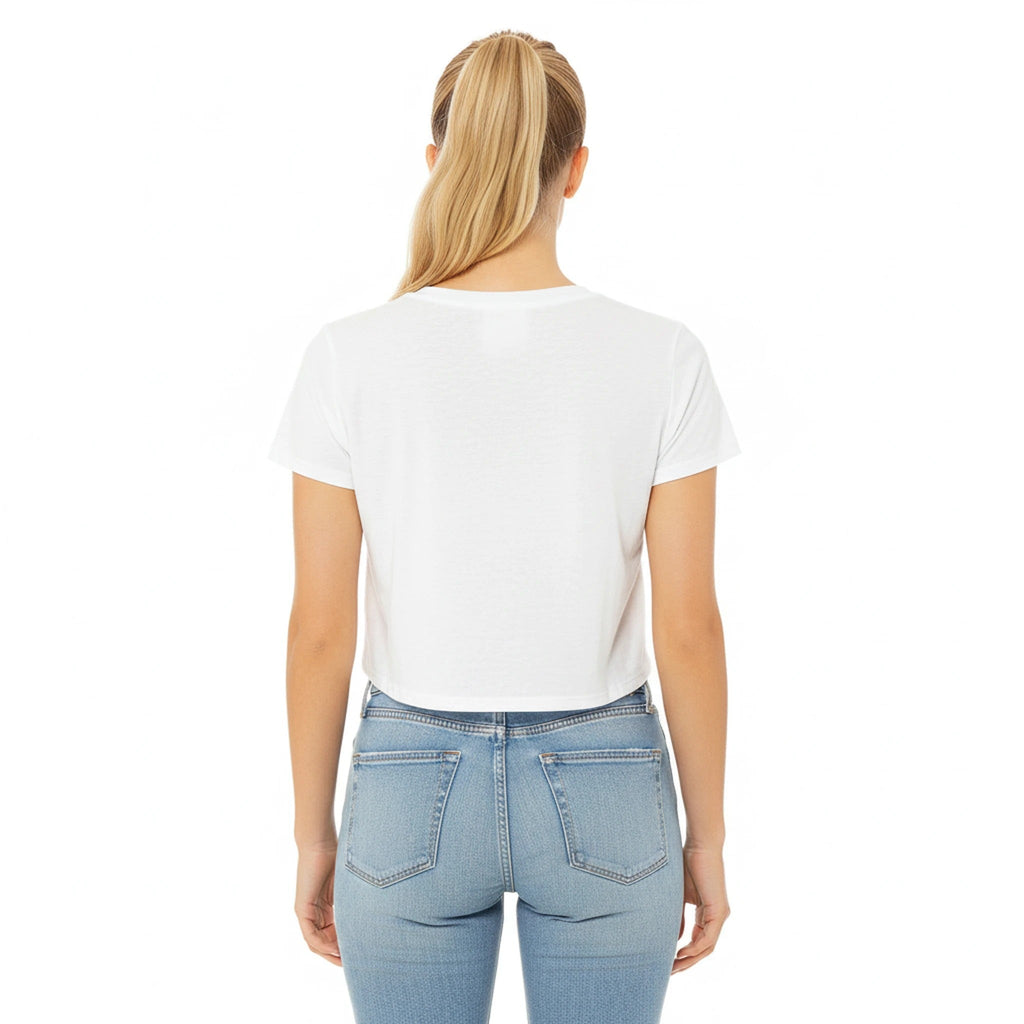 Women’s Crop Tee | Bella+Canvas 8882 White