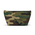 Camo Accessory Pouch — T‑Bottom Makeup & Travel Organizer