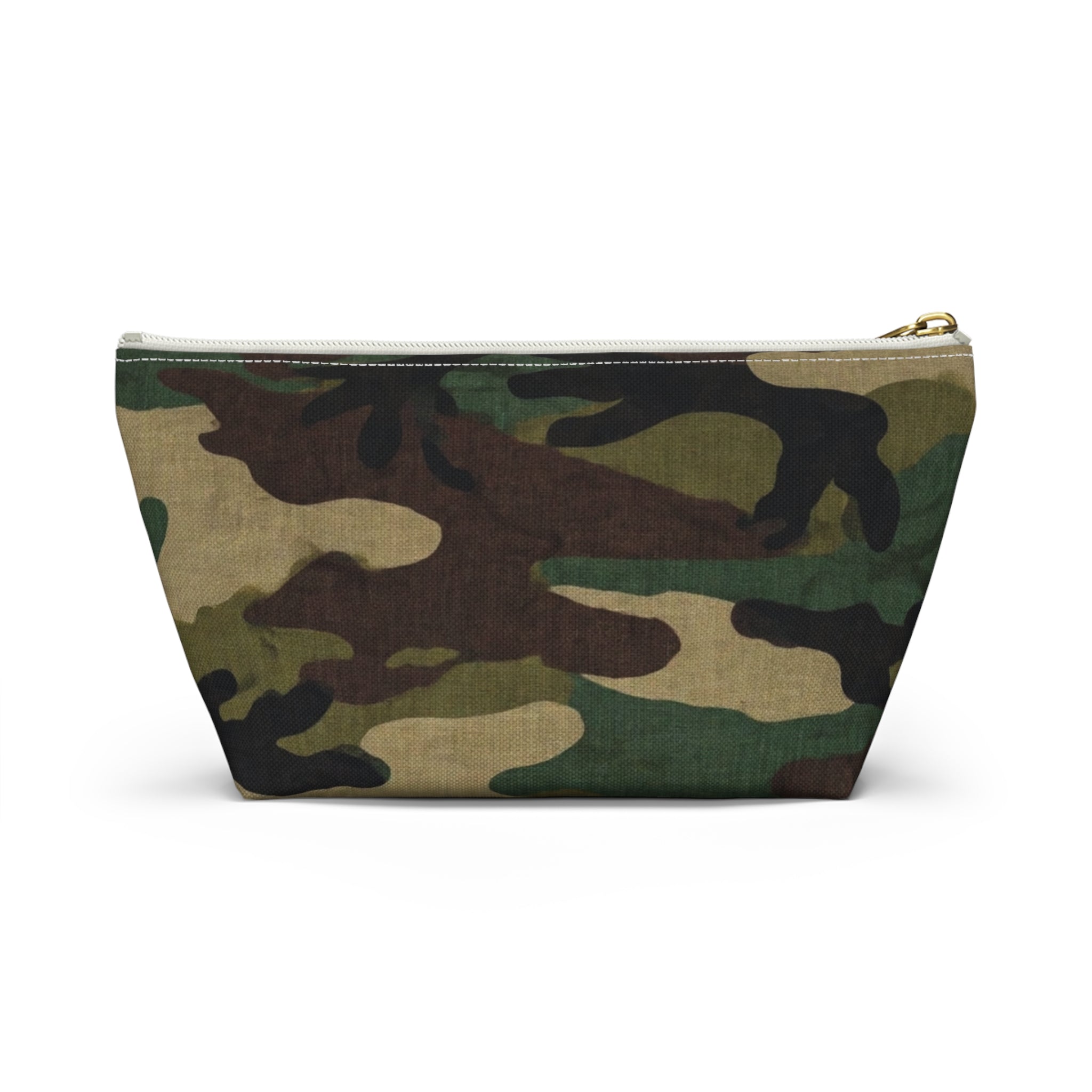 Camo Accessory Pouch — T‑Bottom Makeup & Travel Organizer