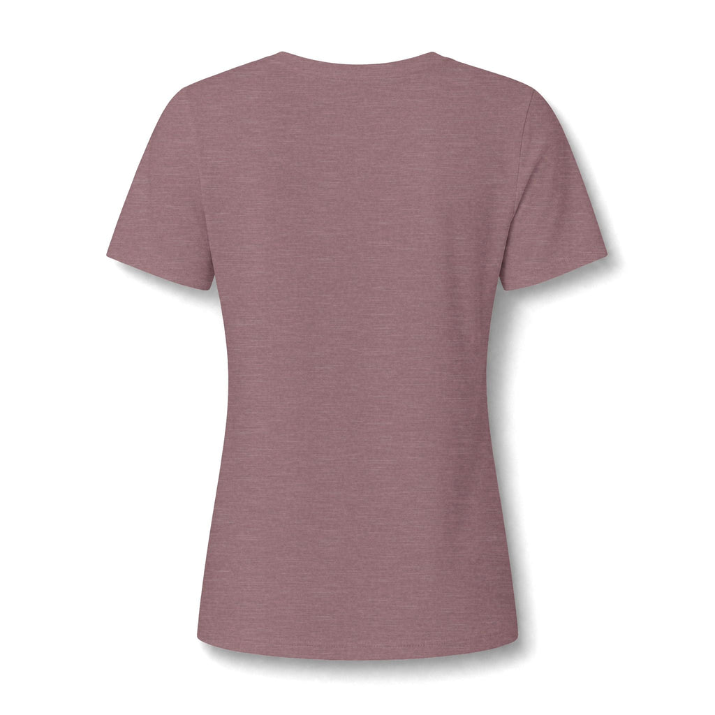 V-Neck Tee — 'Favor Heavens Favorite' Gold Script Graphic