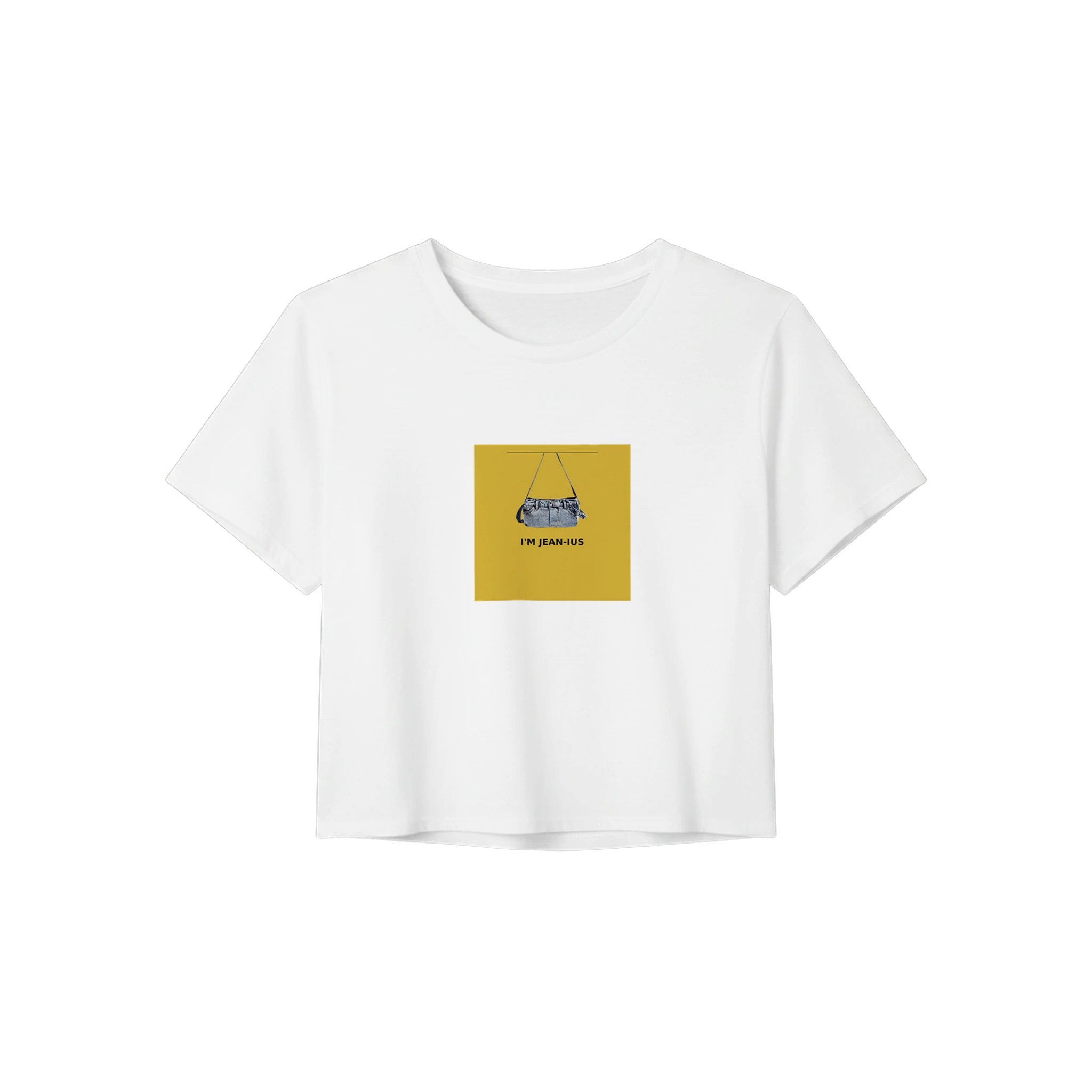 Women’s Crop Tee | Bella+Canvas 8882 White
