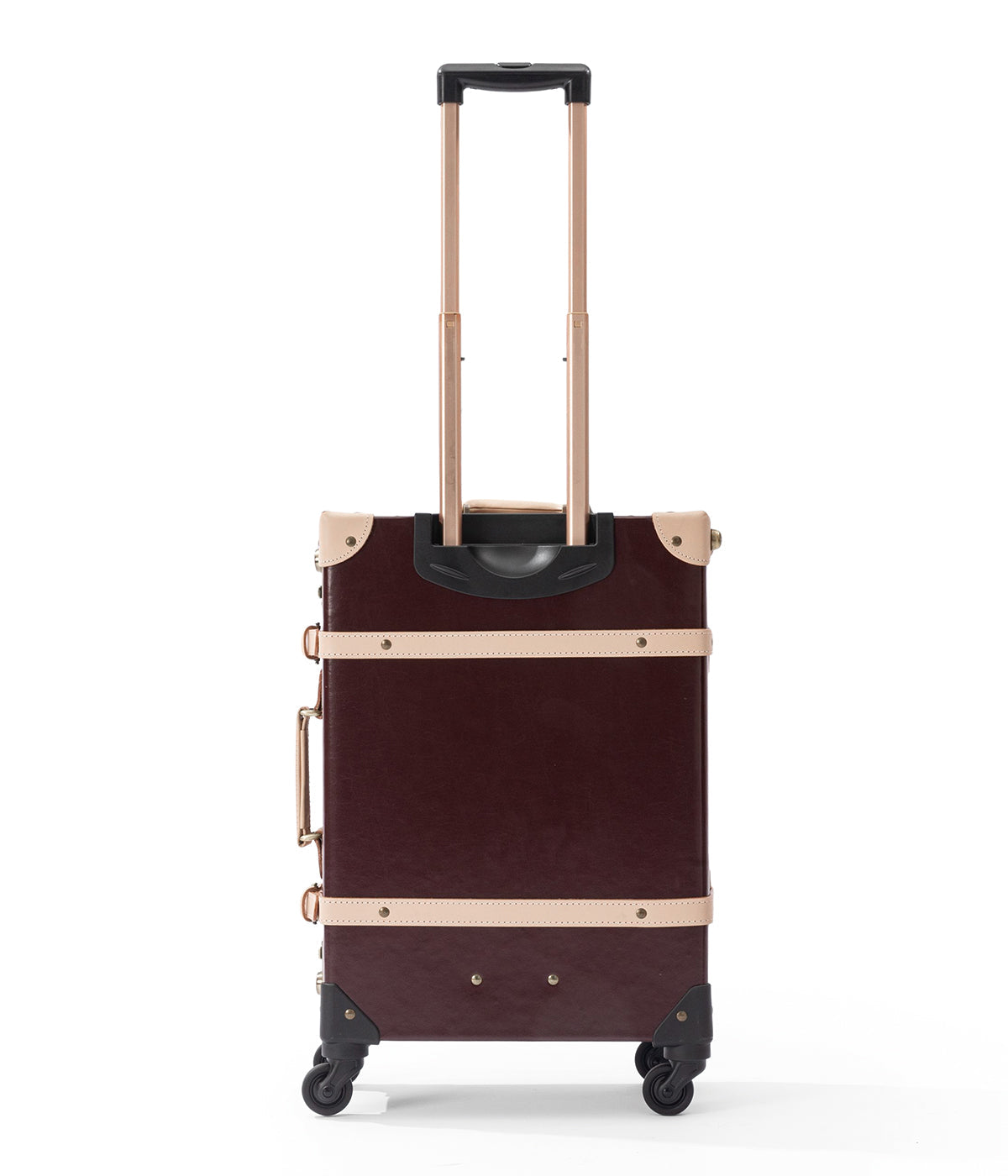 Aristocratic Leather Carry-on Set - Burgundy