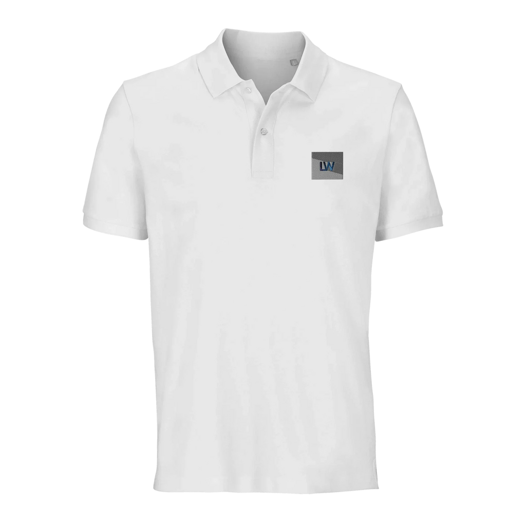 Store Logo Unisex Organic Polo Shirt Comfortable Fit | SOL'S Pegase 04242 White