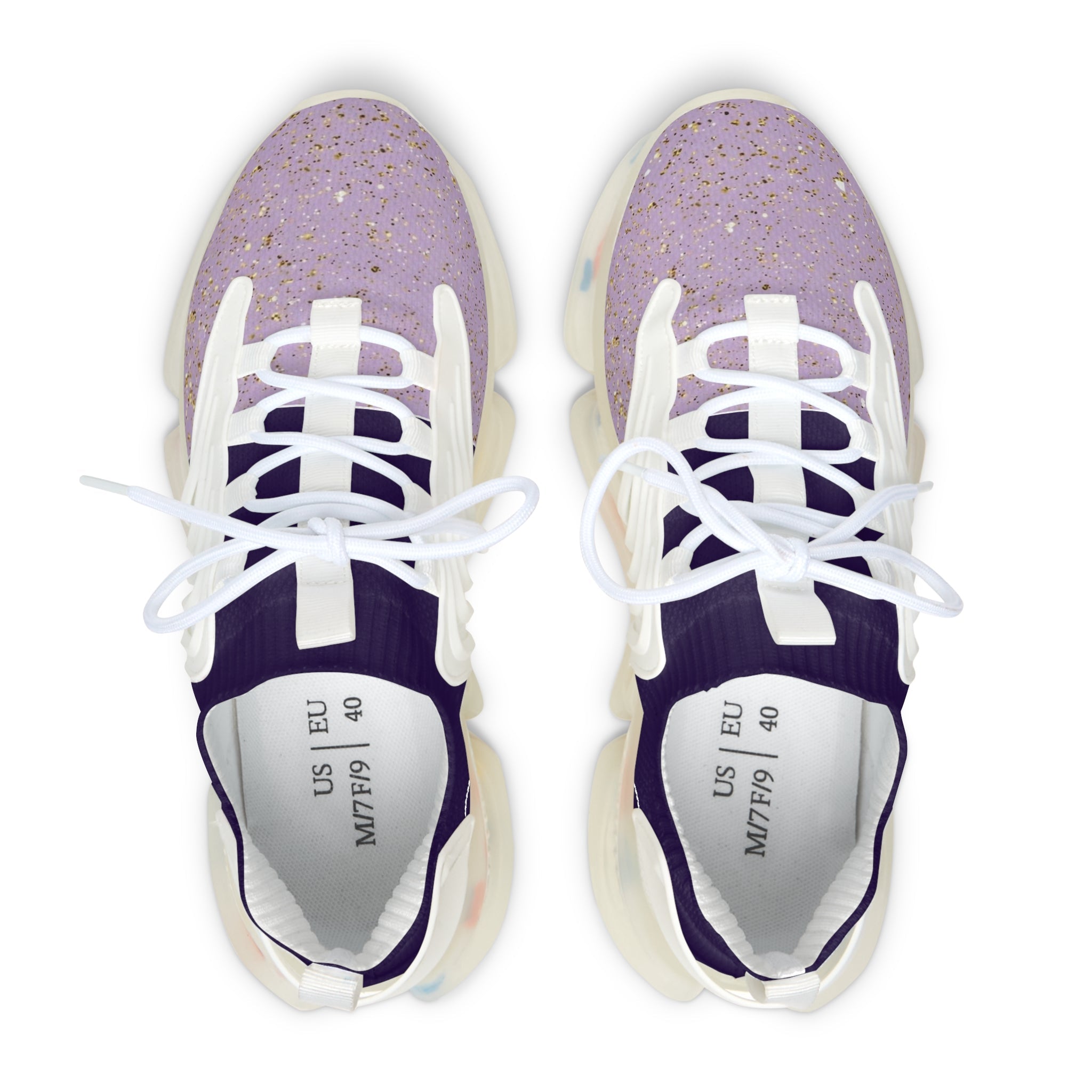 Women’s Lavender Mesh Sneakers – Lightweight Athletic Runners