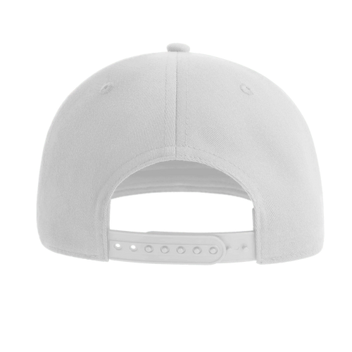 5 Panel Retro Snapback Cap | Beechfield B610 White