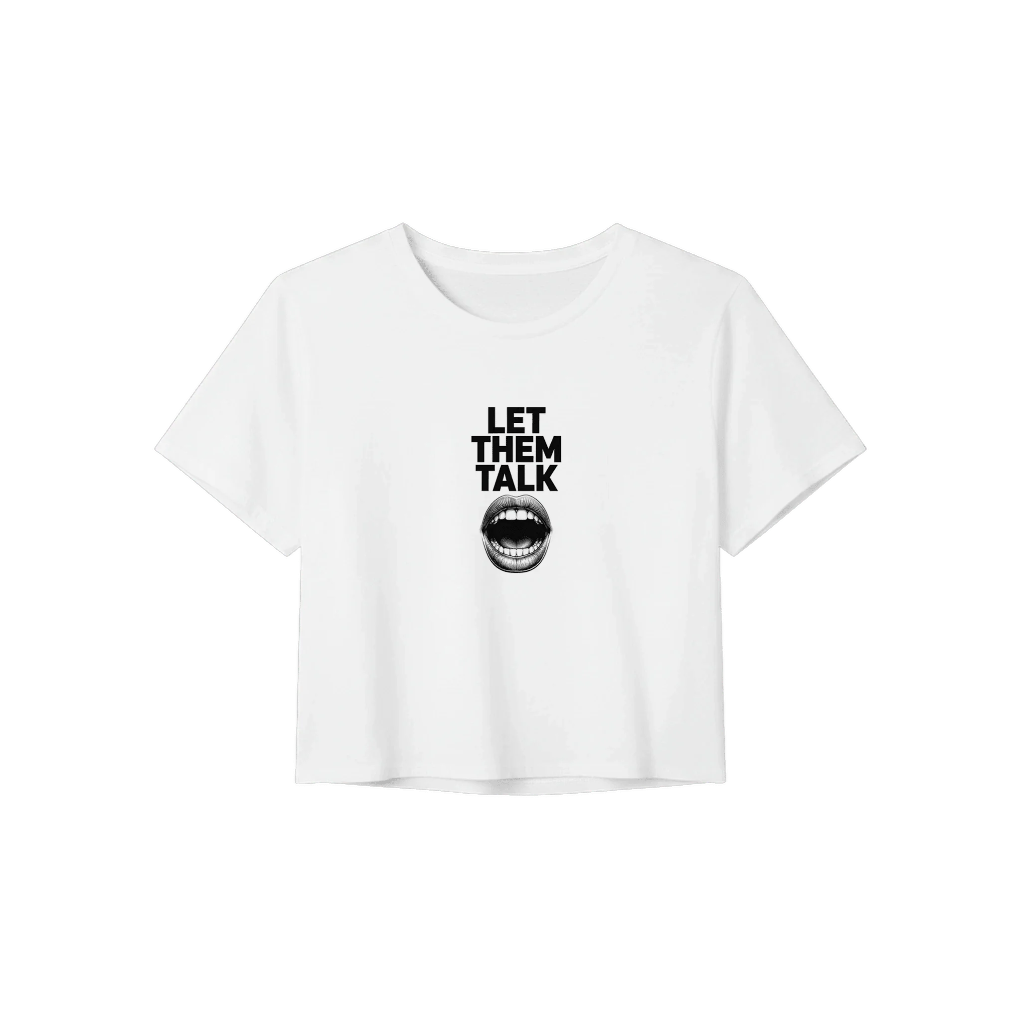 Women’s Crop Tee | Bella+Canvas 8882 White
