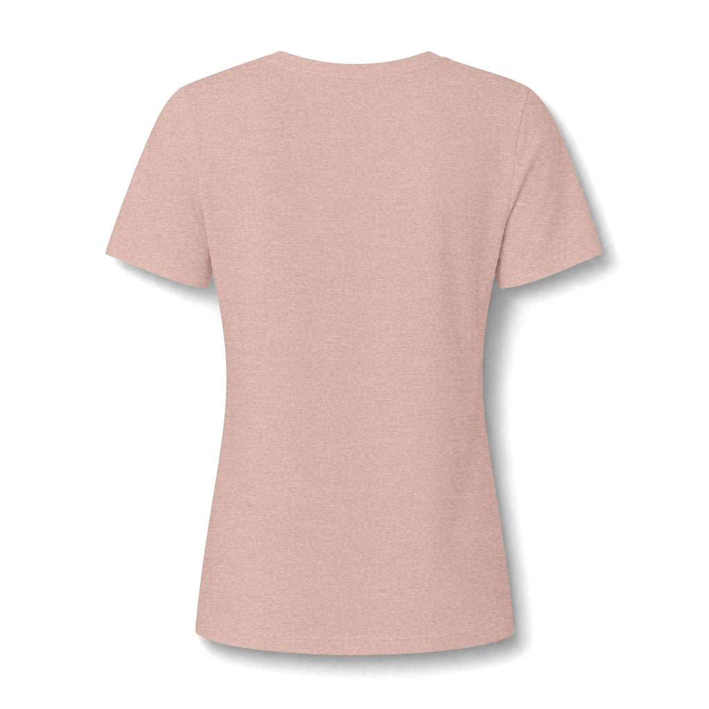 V-Neck Tee — 'Favor Heavens Favorite' Gold Script Graphic