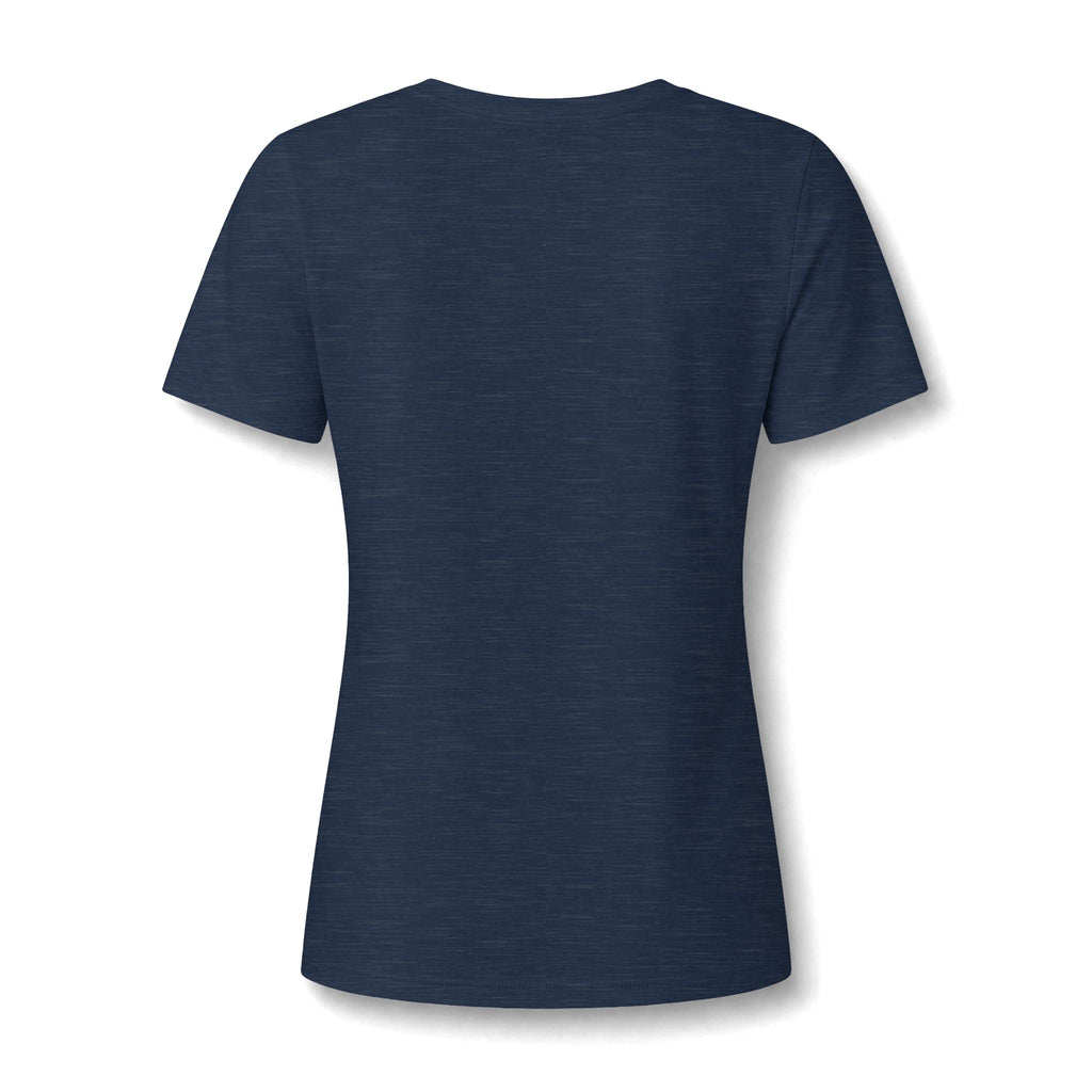 V-Neck Tee — 'Favor Heavens Favorite' Gold Script Graphic