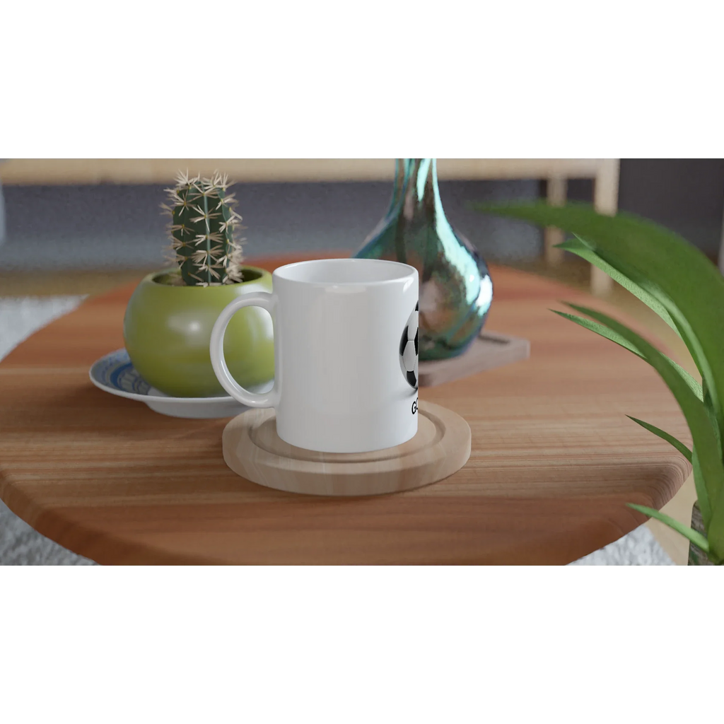 11oz Ceramic Mug Ceramic White