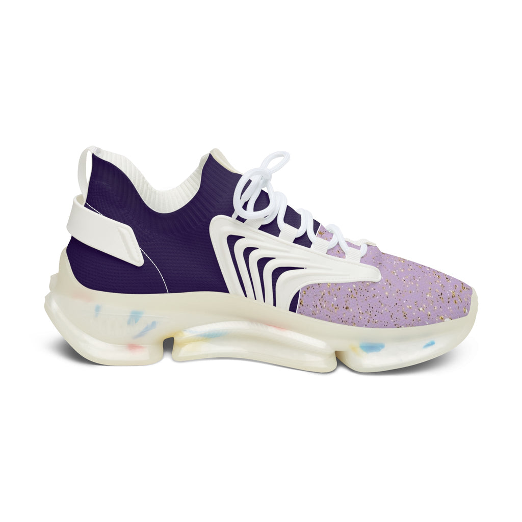 Women’s Lavender Mesh Sneakers – Lightweight Athletic Runners