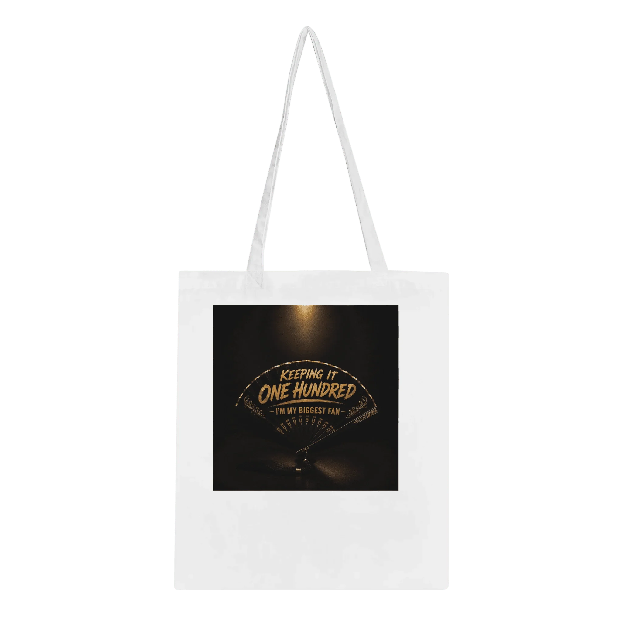 Organic Long Handles Tote Bag | SOL'S Stockholm 04091 White - Classic Tote Bag