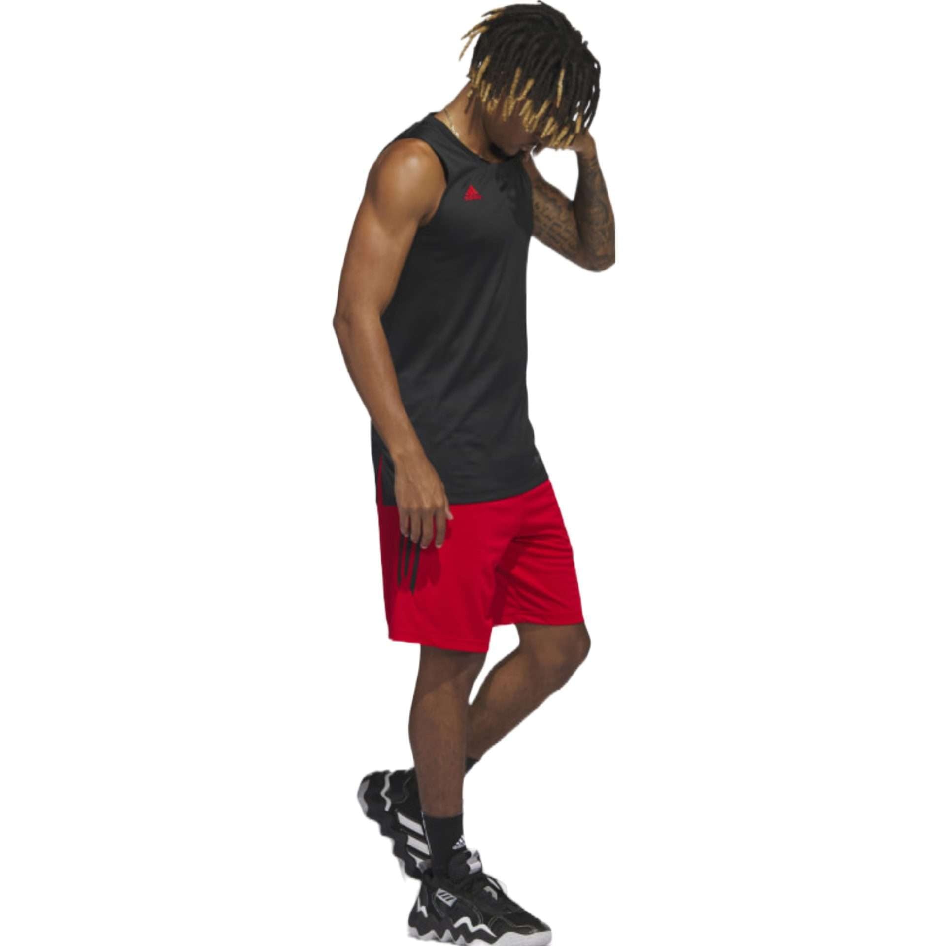 adidas Legends 3-Stripes Basketball Shorts