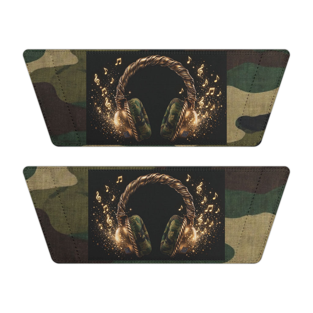 Women's Camo Removable-Strap Headphone designed Sandals