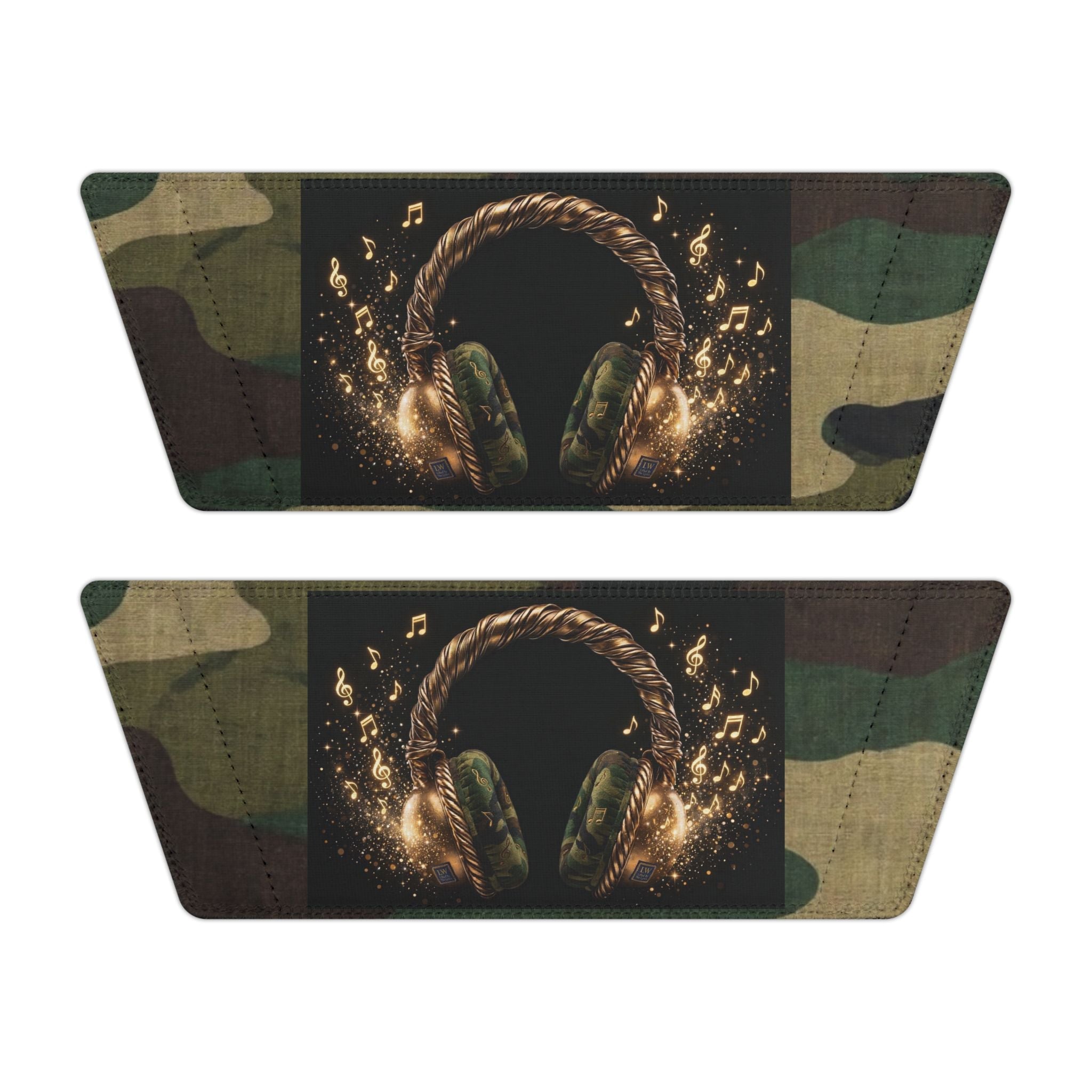 Women's Camo Removable-Strap Headphone designed Sandals
