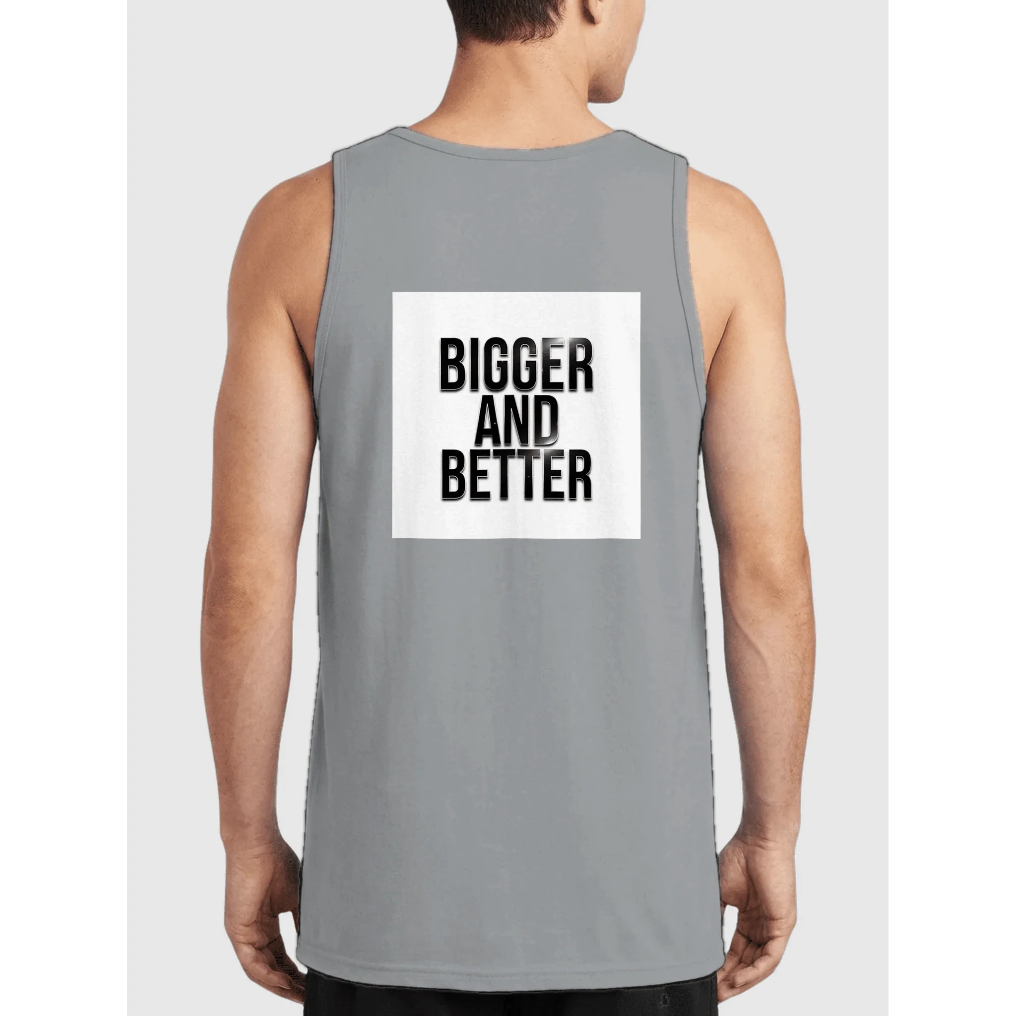 Unisex Tri-Blend Tank | Allmade AL2019 Aluminum Grey