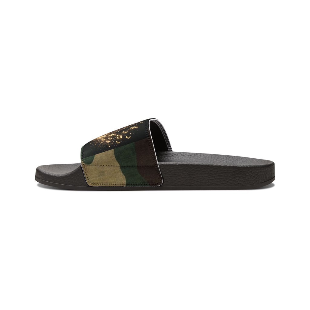 Women's Camo Removable-Strap Headphone designed Sandals