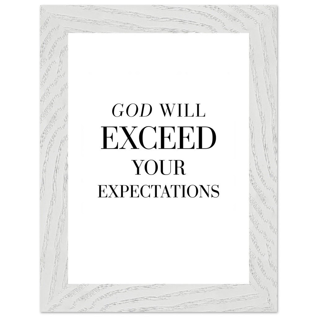 Premium Wooden Framed Poster With Premium Matte Paper 13x18 cm / 5x7″