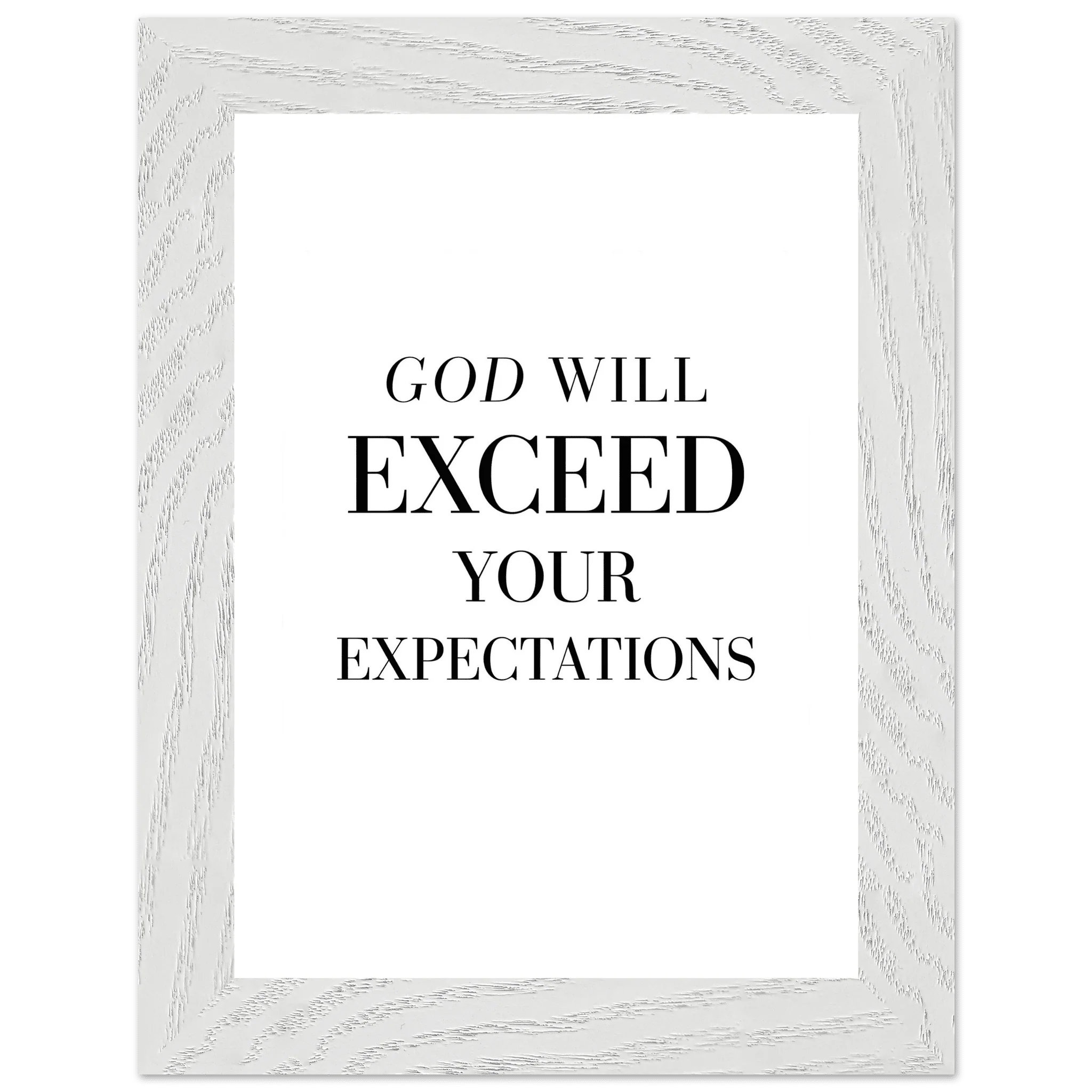 Premium Wooden Framed Poster With Premium Matte Paper 13x18 cm / 5x7″