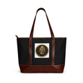 The singing lady Tote Handbag — Vintage Coin Goddess Medallion Design
