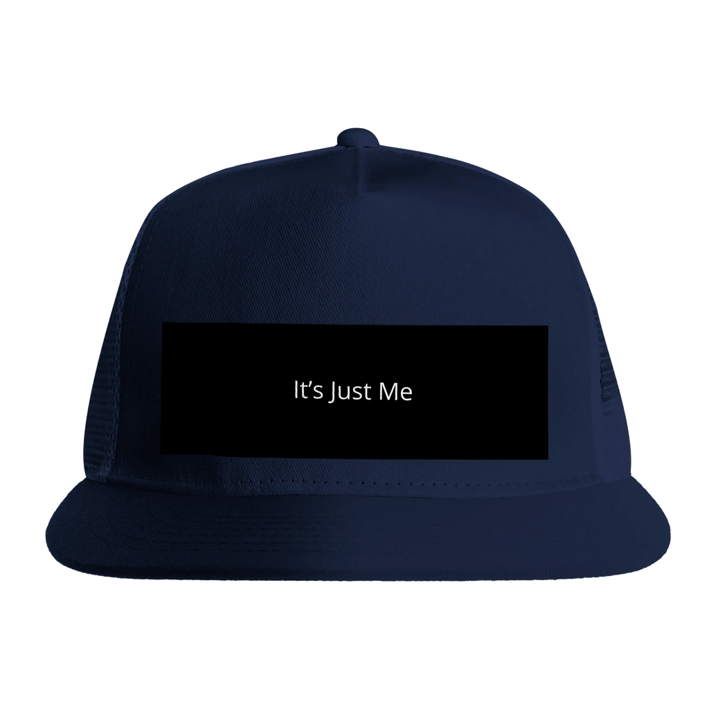 It’s Just Me 5 Panel Trucker Cap | Yupoong 6006 Navy