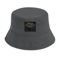 “ Keeping It One Hundred “ Organic Cotton Bucket Hat | Beechfield B90N Graphite Grey