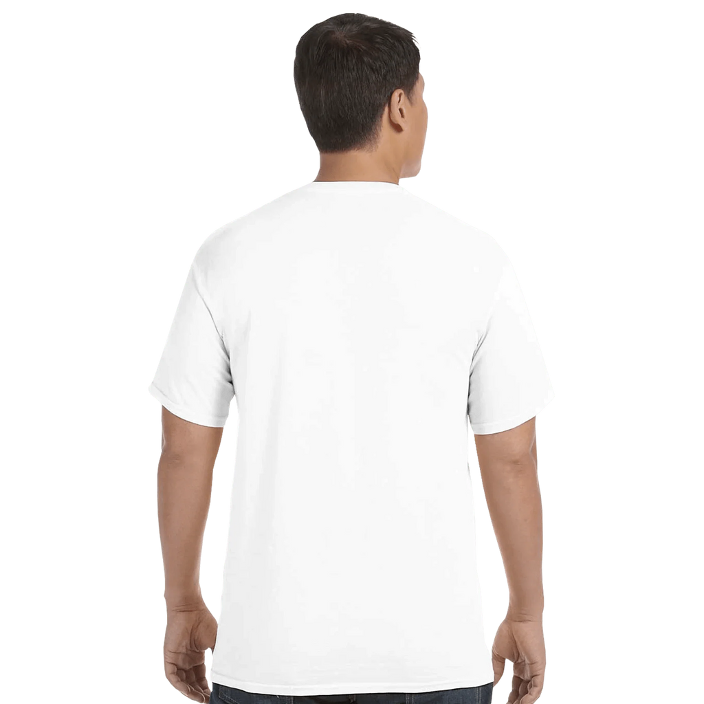 Unisex Heavyweight Crewneck T-Shirt | Comfort Colors C1717 White
