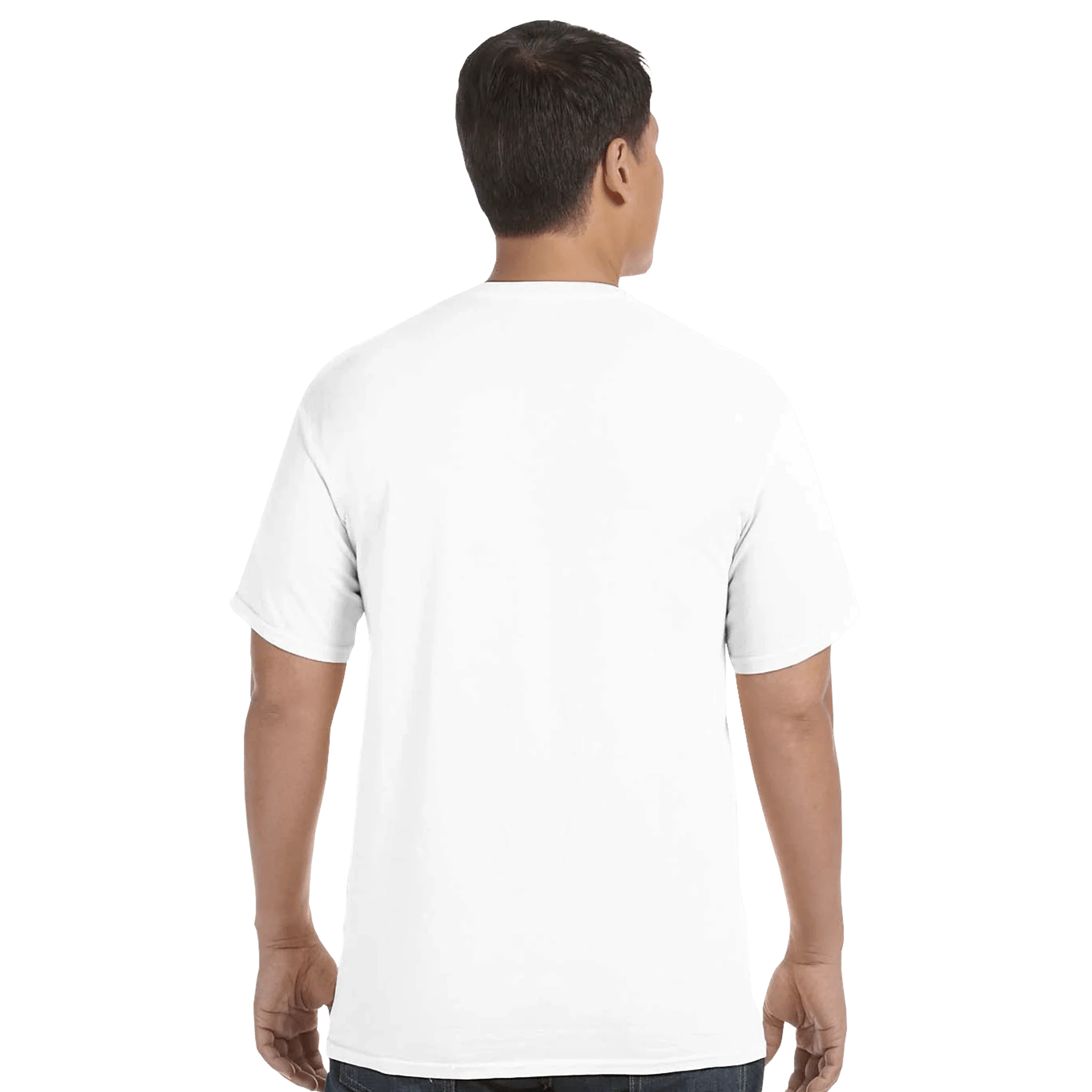 Unisex Heavyweight Crewneck T-Shirt | Comfort Colors C1717 White