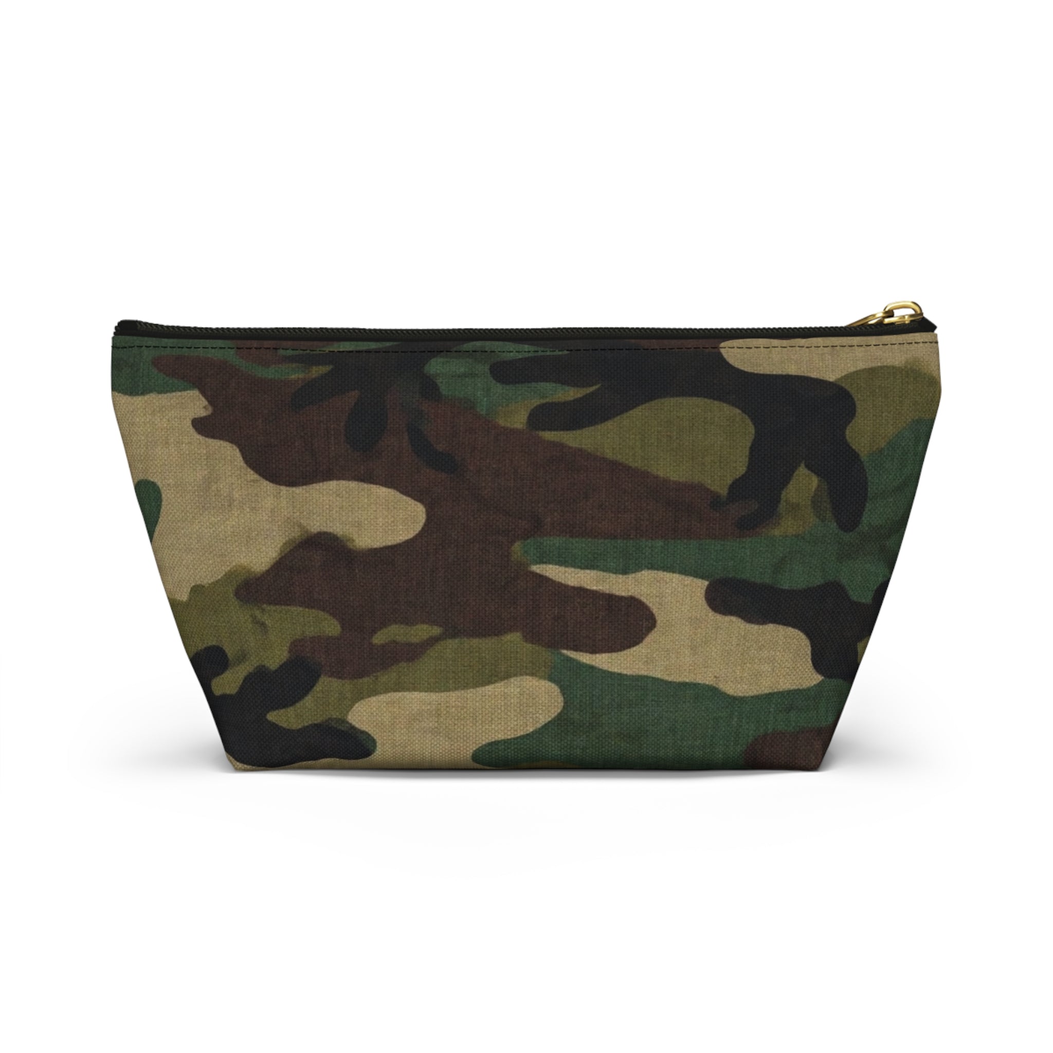 Camo Accessory Pouch — T‑Bottom Makeup & Travel Organizer