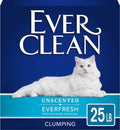 Ever Clean Everfresh Unscented Clumping Clay Cat Litter (25lb)