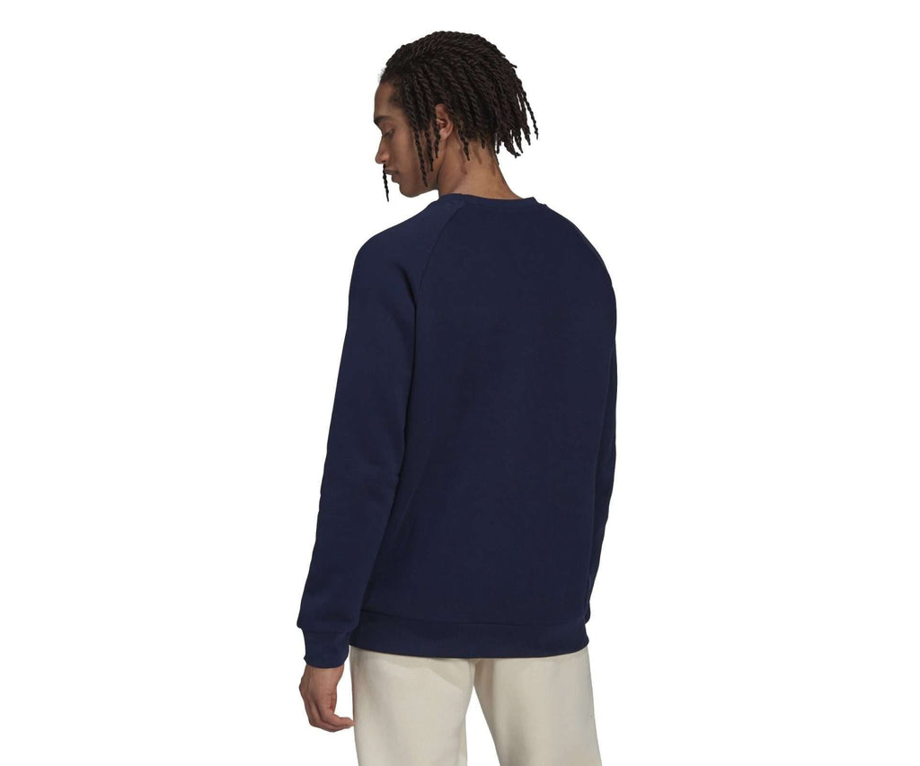 adidas Originals Men's Adicolor Essentials Trefoil Crewneck Sweatshirt - Night Indigo