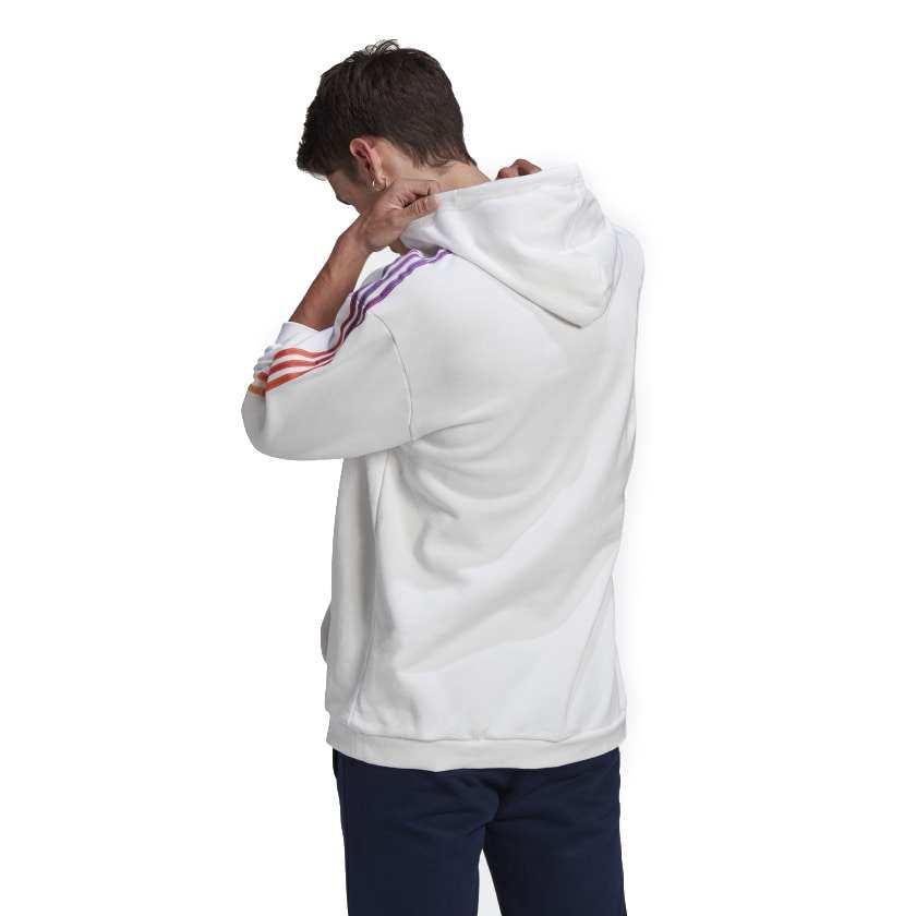 adidas Men's SPRT Sweat Hoodie - White