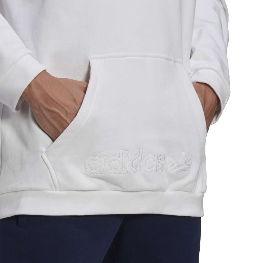 adidas Men's SPRT Sweat Hoodie - White
