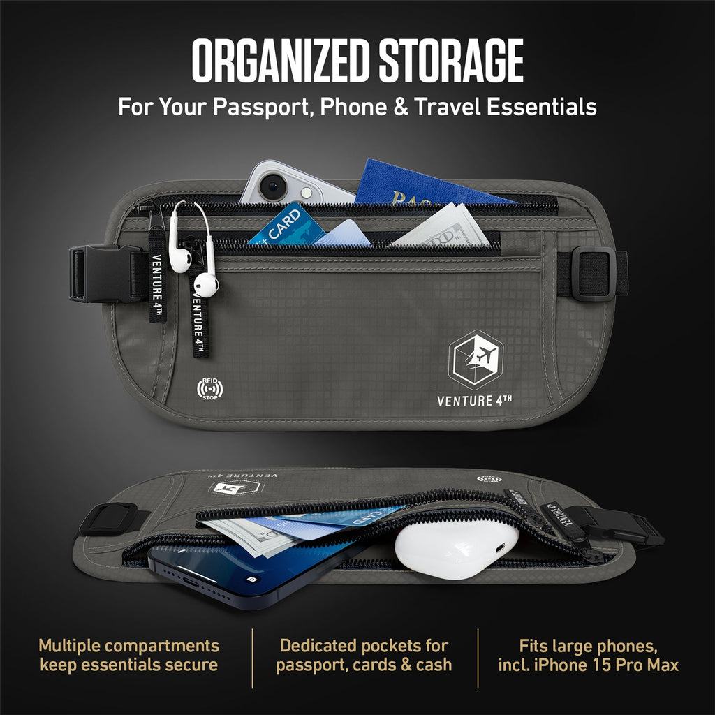 RFID Safe Money Belt