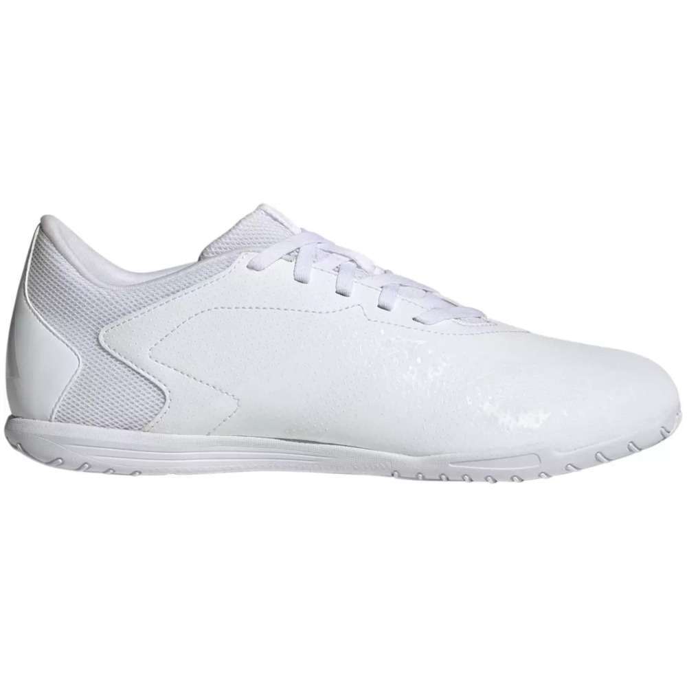 adidas Unisex Predator Accuracy.4 Indoor Sala Soccer Shoes - White