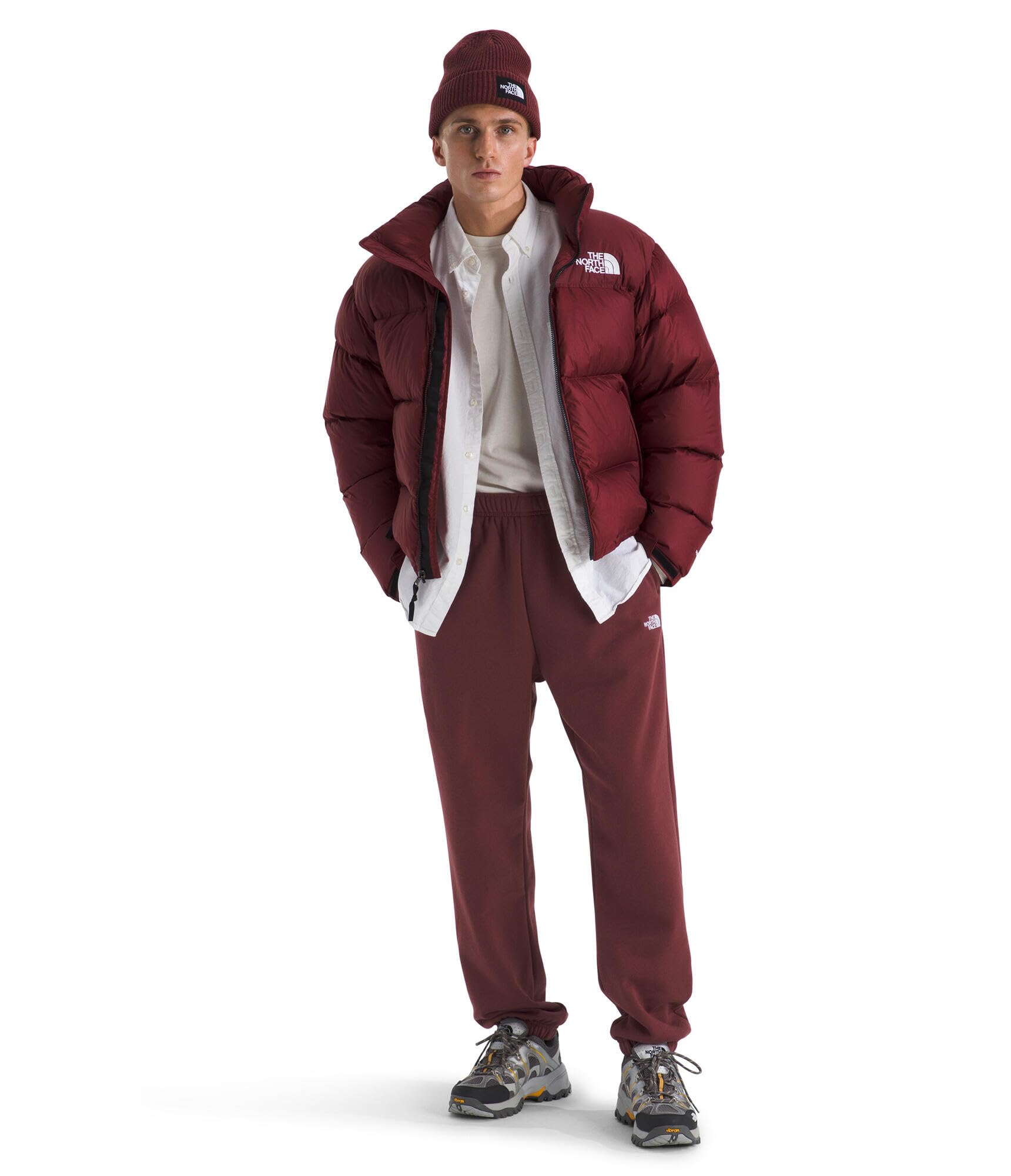 The North FACE Mens Evolution Simple Dome Pant | Elastic Waistband with Adjustable Drawcord, Hand Pockets, Elasticated Cuffs