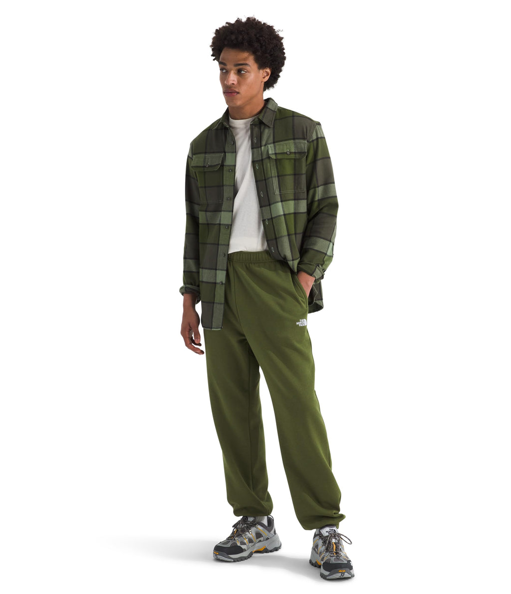 The North FACE Mens Evolution Simple Dome Pant | Elastic Waistband with Adjustable Drawcord, Hand Pockets, Elasticated Cuffs