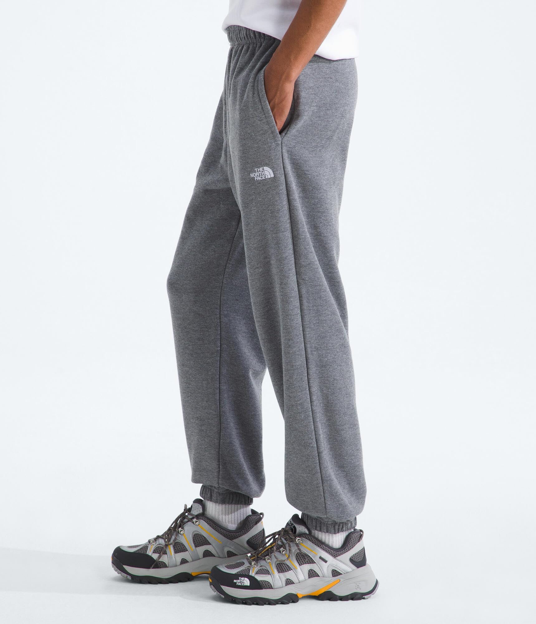 The North FACE Mens Evolution Simple Dome Pant | Elastic Waistband with Adjustable Drawcord, Hand Pockets, Elasticated Cuffs