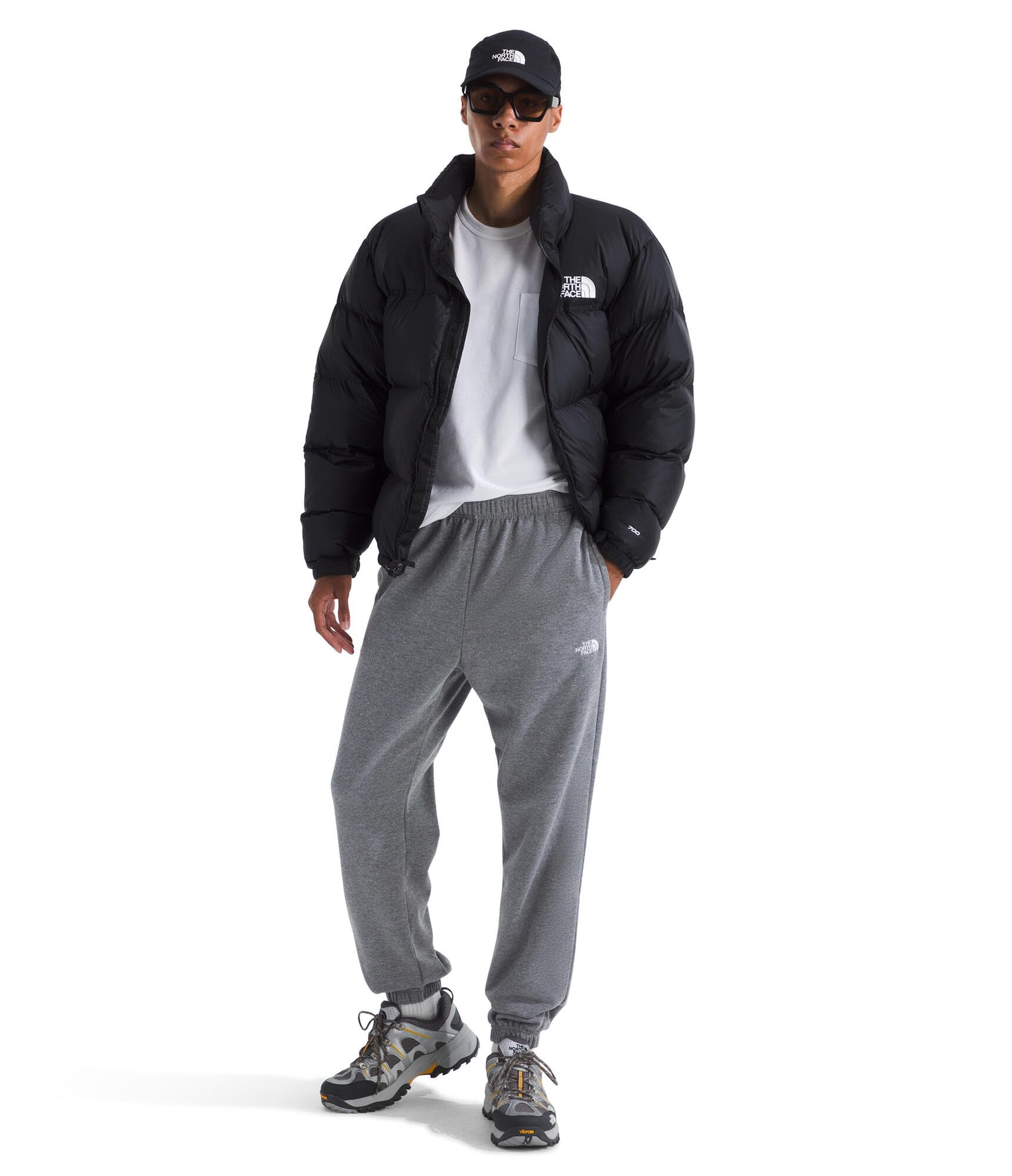 The North FACE Mens Evolution Simple Dome Pant | Elastic Waistband with Adjustable Drawcord, Hand Pockets, Elasticated Cuffs