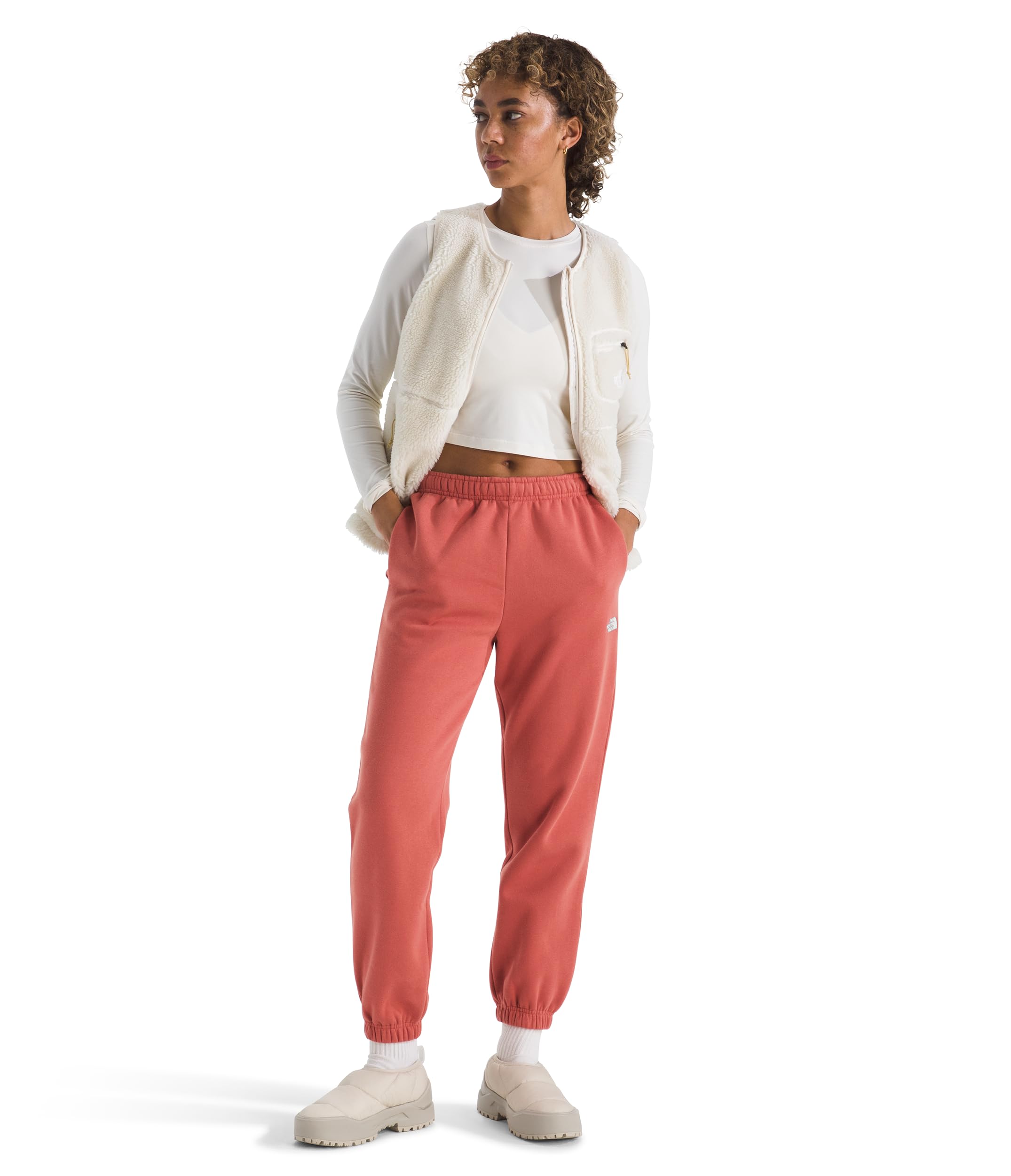 The North Face Womens Evolution Simple Dome Pant | Elastic Waistband with Adjustable Drawcord, Hand Pockets, Elasticated Cuffs