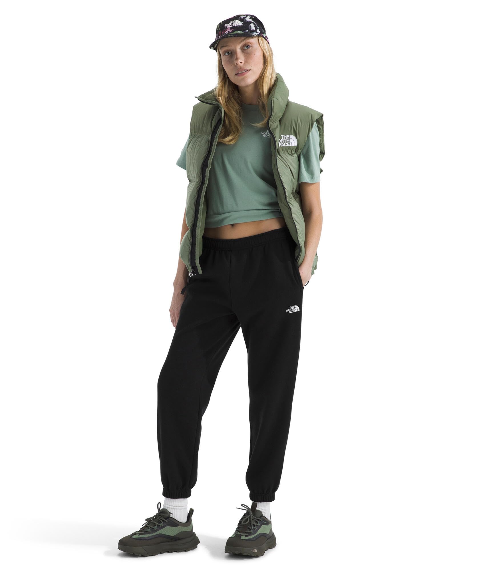 The North Face Womens Evolution Simple Dome Pant | Elastic Waistband with Adjustable Drawcord, Hand Pockets, Elasticated Cuffs