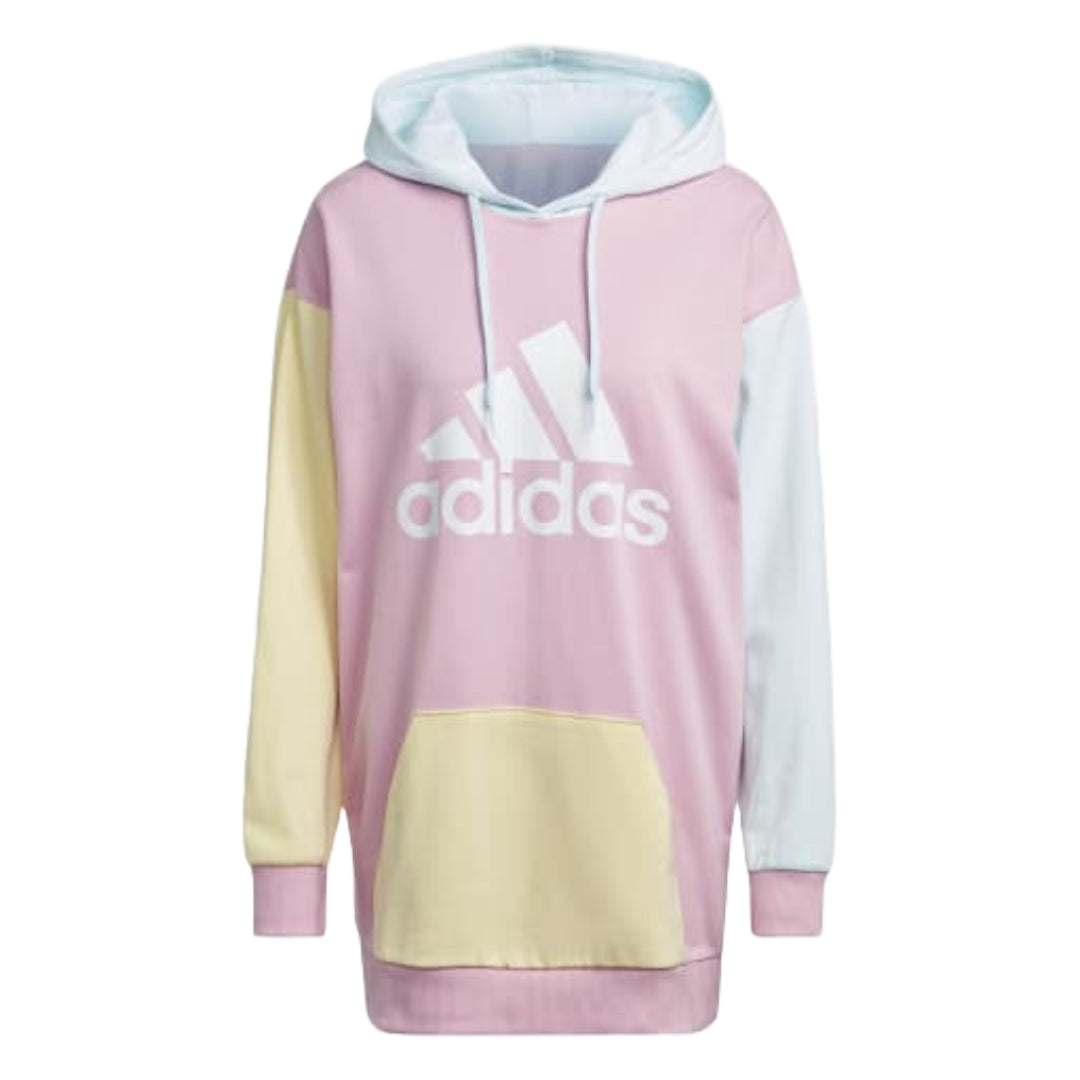 adidas Women's CB FT Hoodie Sweat - True Pink / Almost Blue