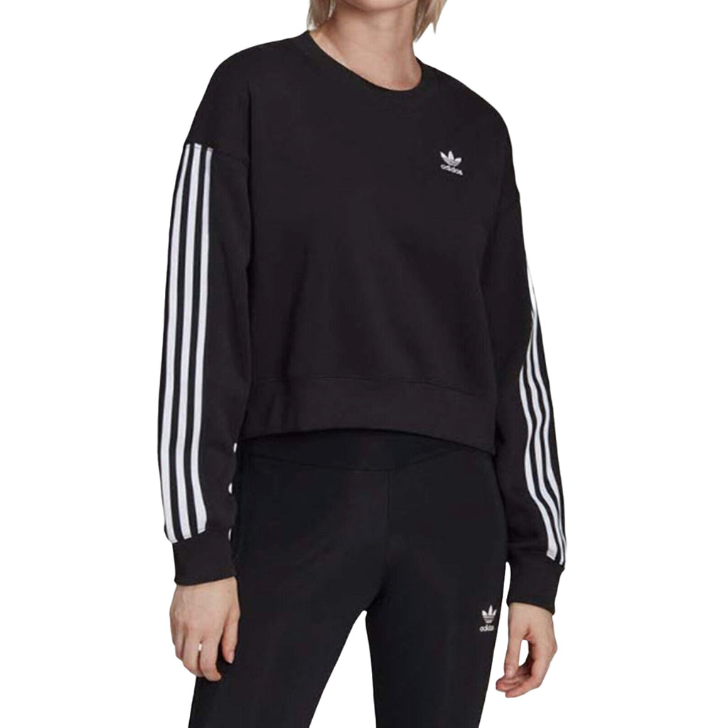 adidas Women's Sweatshirt - Black White