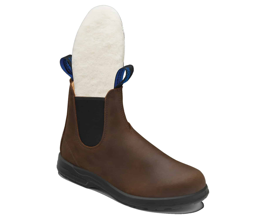 Blundstone Unisex All-Terrain Thermal Chelsea Boots - Antique Brown