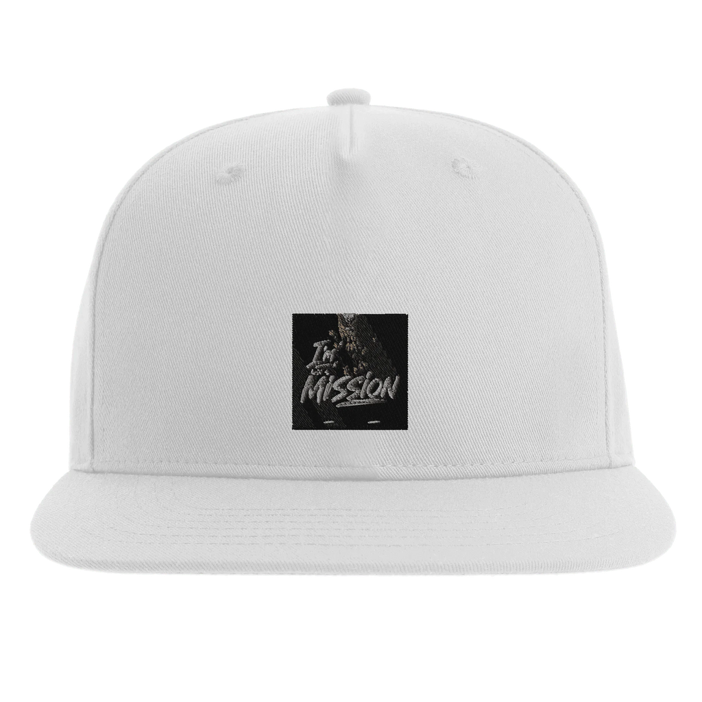 5 Panel Retro Snapback Cap | Beechfield B610 White