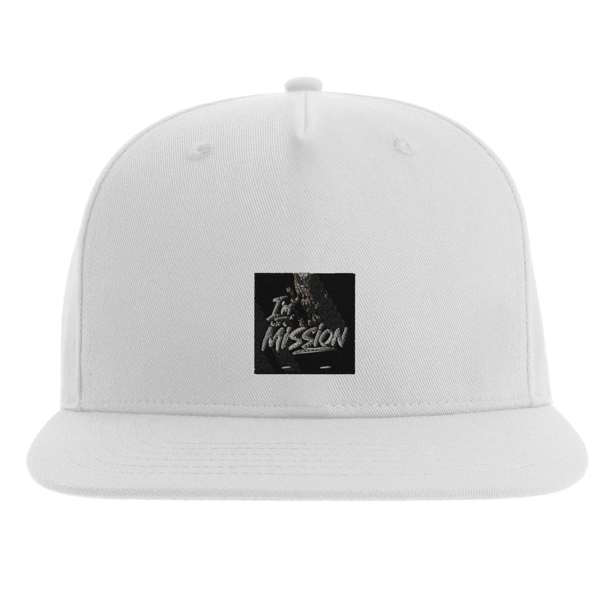 5 Panel Retro Snapback Cap | Beechfield B610 White