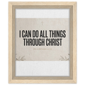 Framed Canvas 20x25 cm / 8x10″