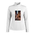 Women’s Quarter-Zip Pullover | Sport-Tek LST357 White
