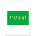Favor design Classic Semi-Glossy Paper Poster 13x18 cm / 5x7″