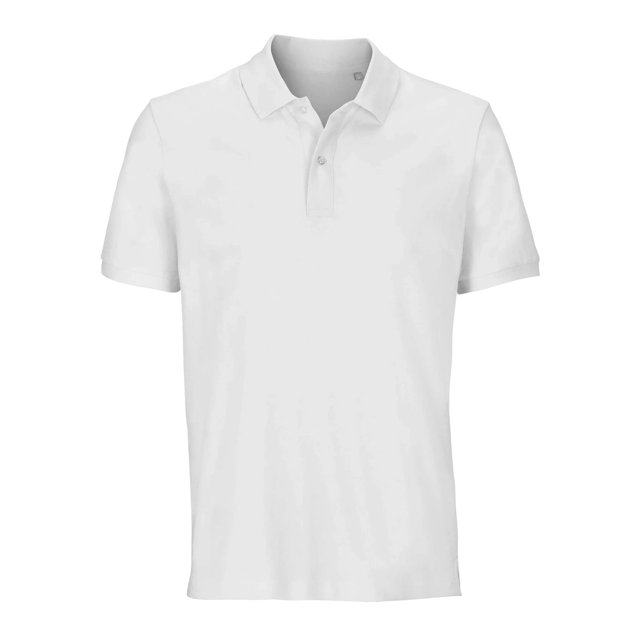 Store Logo Unisex Organic Polo Shirt Comfortable Fit | SOL'S Pegase 04242 White