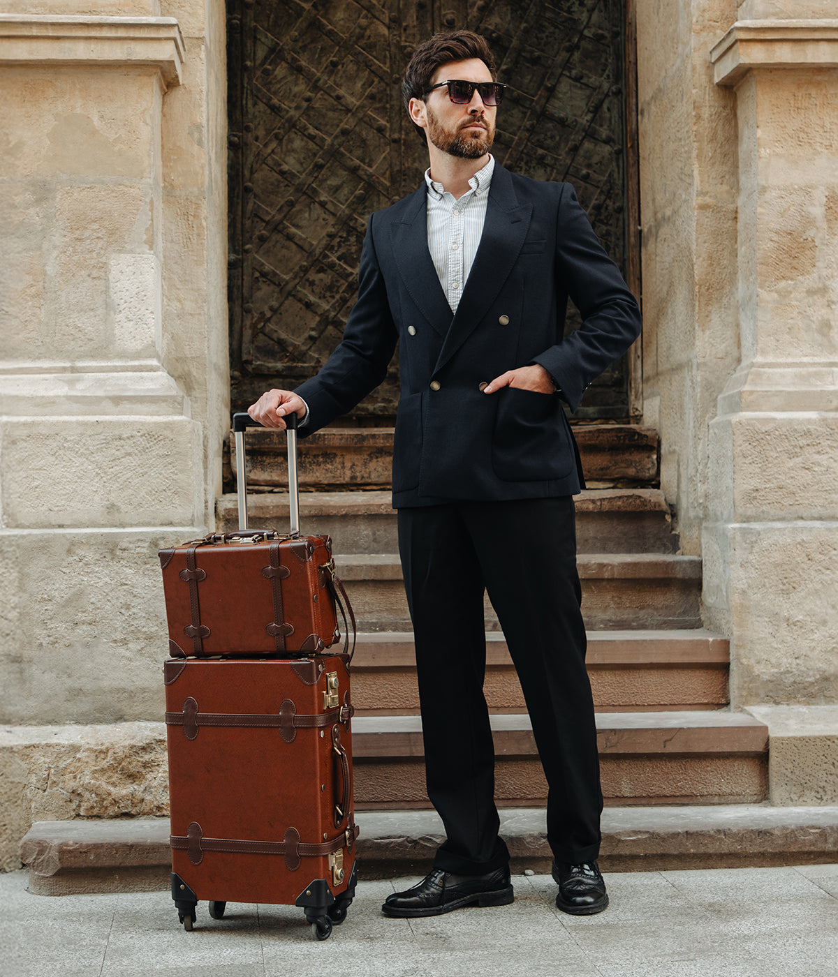 The Voyager XL Check-in Set - Briefcase